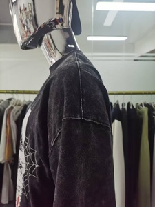 Camiseta Personalizada de Alta Calidad 100% Algodón para Hombre, Hombros Caídos, Estampada, Manga Corta, 240 Gramos, Lavada - Product Image 5