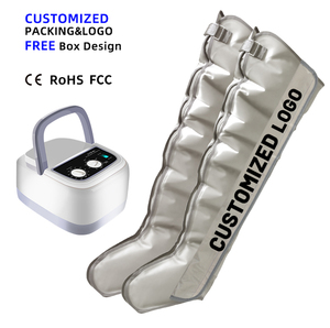 Nuevo Masajeador de Piernas Inalámbrico LEAMAI con Compresión de Aire, Certificado <span class=keywords><strong>CE</strong></span>, Dispositivo de Presoterapia con Rango de Presión de 3-30KPA para Masaje Linfático - Product Image 1