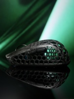 Darmoshark M5 Air Tri-mode-Souris à commande digitale-Petite souris manuelle en fibre de carbone 31g-Roue de défilement CNC légère 8k PAW3950