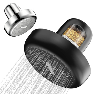 0728 Eco-friendly Rainfall <b>Shower</b> Head High Multi-stage Hard Water Filter Chlorine Removing <b>Portable</b> Purifier - Product Image 1