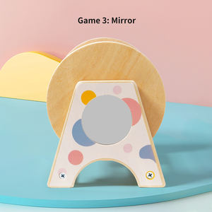 Tambour roulant 3 en 1 d'inspiration Montessori Jouets éducatifs en bois pour l'apprentissage précoce des nourrissons et des bébés - Product Image 6