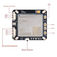 Module 4G avec 2 ports LAN, modem relais WiFi 2,4 GHz, système OpenWRT, processeur MTK7628DAN, 16 Mo de mémoire flash/64 Mo de RAM, 4 antennes 5dBi, alimentation DC 5-36V, IoT domestique