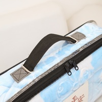 Sacs de rangement rétractables personnalisables à fermeture éclair pour couvertures, en vinyle PVC transparent et imperméable, avec impression sérigraphique pour literie et fourrures