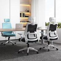 Tas confortable chaise d'ordinateur accoudoir réglable pivotant maille exécutif chaise de bureau ergonomique mobilier de bureau
