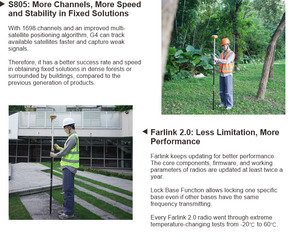 Receptor <span class=keywords><strong>GPS</strong></span> DGPS GNSS <span class=keywords><strong>G4</strong></span> SOUTH RTK con Clasificación IP67, Temperatura de Operación de -30~65°C, 4G/5G/WiFi para Equipos de Topografía, Base RTK Rover - Product Image 4