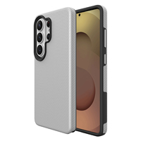 Étui de protection robuste en TPU+PC avec design embossé et style Ins pour Samsung S26 Ultra