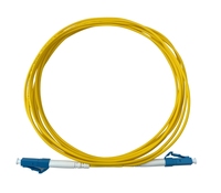Fiber Patch Cord SC LC UPC APC 1m Single Mode LSZH 2.0mm 3.0mm Yellow