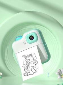 Yeni Şarj Edilebilir Küçük Q6 Mini Anında Baskı Yapan Çocuk Dijital Video Kamera 2.4" Ekran 58mm Stokta - Product Image 4