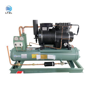 CA-1500 Copeland tour d'eau unité de condensation refroidie à l'eau réfrigération semi-fermée 5hp 8hp15hp réfrigération à compresseur - Product Image 1