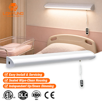 Lampe LED de chevet Lonyung 4FT 60W avec options de modèle, quatre modes d'éclairage, certifiée ETL, DLC Premium, idéale pour les projets de chambres de patients