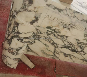 Đồ nội thất văn phòng hiện đại calacatta Viola đá cẩm thạch tiền mặt đăng ký Beauty Salon Bar văn phòng tiếp tân bàn trước bàn đá cẩm thạch mô hình - Product Image 6