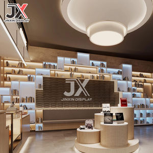 Bancone Bar Moderno con Illuminazione LED Personalizzato per Ristoranti, Design per Centri Commerciali, Vetrina Espositiva per Caffetterie e Negozi al Dettaglio - Product Image 3