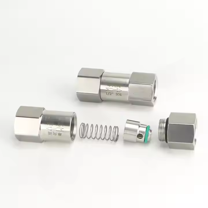 TMOK Pneumatic RTS NPT G Thread 304 316 Stainless Steel Spring Loaded ...