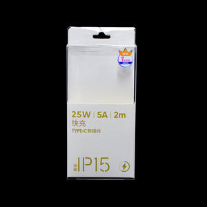 Caja de Almacenamiento Digital Plegable de Plástico PET Transparente con Logotipo Personalizado para Dispositivos Pequeños, Unidades USB y Tarjetas de Memoria - Product Image 2