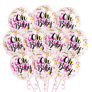 Globo de Aluminio de 12 Pulgadas con Diseño de Niño y Niña para Revelación de Género, Decoración para Baby Shower - Product Image 4