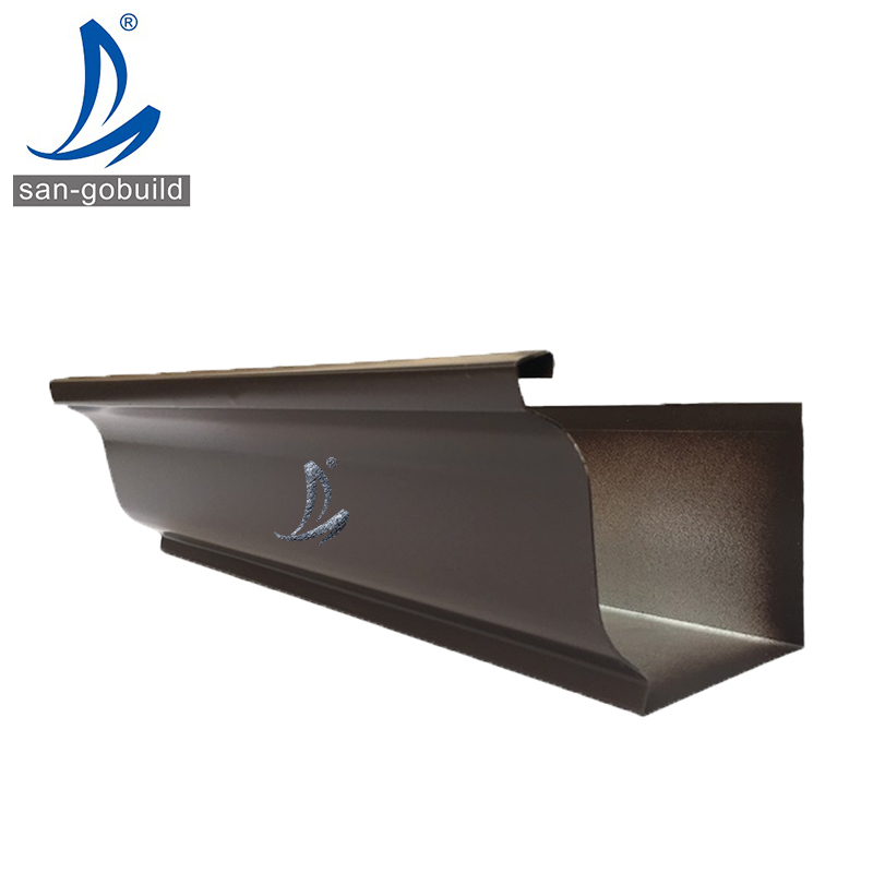 Aluminum Gutter Roof Rainwater Guttering Drainage