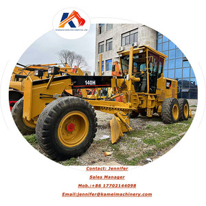 รถเกรดเดอร์ CAT 140H มือสองคุณภาพสูง สภาพ 90% ของแท้จากอเมริกา พร้อม EPA, CE ระดับการเกษตร สำหรับปรับปรุงพื้นดิน Cat 140H น้ำหนัก 14.7 ตัน - Product Image 1