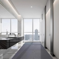 Panel Dinding SPC Mewah Motif Kayu Marmer untuk Dekorasi Dinding Interior & Eksterior, Cocok untuk Villa, Apartemen, Hotel, Proyek, dan Pintu Masuk
