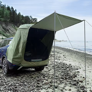 <span class=keywords><strong>Toldo</strong></span> Lateral Doble Capa para Coche, Impermeable, Protección Solar, Tela Tafetán, Extensión de Techo para Exteriores, Cuatro Estaciones, Venta al por Mayor - Product Image 3