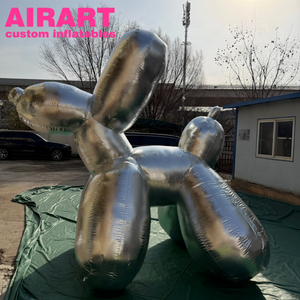 Perro Inflable Plateado <span class=keywords><strong>de</strong></span> Dibujos Animados, Perro Inflable para Publicidad y Decoración - Product Image 3