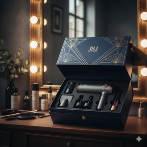 Boîte d'emballage pour baguette de beauté avec étui cadeau magnétique de luxe en forme de livre pour <span class=keywords><strong>appareil</strong></span> de thérapie cutanée haute fréquence - Product Image 3