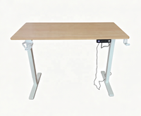 Bureau d'ordinateur pour le travail à domicile, table de jeu électrique réglable en hauteur