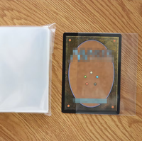 Protège-cartes en PP anti-humidité format standard, chargement latéral, ajustement parfait pour double encoche