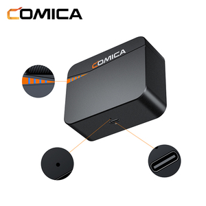 ไมโครโฟนไร้สาย COMICA Vimo C1 2.4G แบบคอนเดนเซอร์ พร้อมจอ LCD รับประกัน 1 ปี แบตเตอรี่ใช้งานได้ 8 ชั่วโมง ลดเสียงรบกวน ความหน่วงต่ำ - Product Image 3