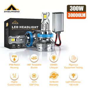 Faro <span class=keywords><strong>LED</strong></span> <span class=keywords><strong>Auto</strong></span> Universale Stabile 60W H1 H4 H7 H13 9004 9005 9006 9007 9012, Lampadina <span class=keywords><strong>LED</strong></span> per <span class=keywords><strong>Auto</strong></span> Super Luminosa 300W <span class=keywords><strong>12V</strong></span> - Product Image 1