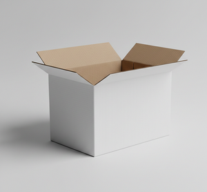 Caja de Envío Blanca Ligera de 3 Capas, 12 x 4 x 4 Pulgadas – Caja de Envío Resistente para Regalos, Suscripciones y Entrega de Productos - Product Image 5