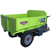 China Best Brand MOTIEV Tunnel Tipper Mini Carros de descarga eléctricos Minería subterránea Dumper Triciclo de carga