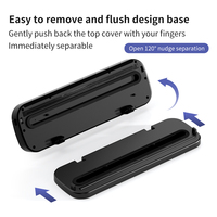 Mini scelleuse sous vide manuelle personnalisée, vente chaude, machine de scellage sous vide pour la cuisine, utilisation facile à domicile, scelleuse sous vide pour aliments avec coupeur