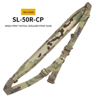 Bandoulière réglable Sling tactique avec languette de traction en caoutchouc pour les activités sportives Cs