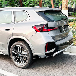 Bmw X1 Ix1 U11 Rear Corner Protectors Piano Black Carbon Fiber Texture Abs Adhesive Install For Retrofit Upgrade - Product Image 3