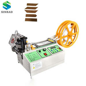 Máquina automática de corte de correas en frío y caliente con ángulos de 45 y 90 grados para correas, cintas de velcro y cintas para mochilas, 1 año de garantía - Product Image 1