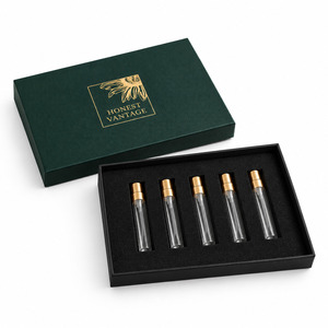 Coffret Cadeau Vide TY pour Échantillons de Parfum, en Papier Texturé Mat avec Insert en Mousse Découpée, Logo Personnalisé, Boîte en Papier pour Brume Corporelle - Product Image 2