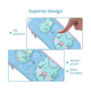 Kawaii EVA <b>Pencil</b> Case School Student Kids Custom <b>Big</b> Capacity <b>Pencil</b> Box Stationery - Product Image 3