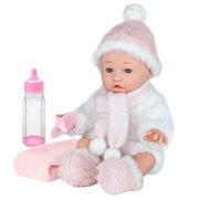 Nettes neugeborenes wieder geborenes Jungen puppenspiel zeug Interaktives Zubehörset Baby puppenspiel zeug für Kinder Mädchen