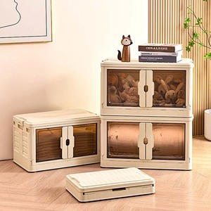 กล่องพลาสติกแบบวางซ้อนได้พร้อมประตูสำหรับห้องในบ้าน8010จีน - Product Image 6