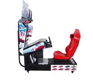 เครื่องเกมแข่งรถแบบหยอดเหรียญ หน้าจอ LCD HD 32 นิ้ว สำหรับเล่นคนเดียว รุ่น Outrun สำหรับโซนเกม - Product Image 3