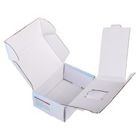 Boîtes d'emballage pliantes rigides en carton ondulé personnalisées en gros pour téléphones portables et appareils photo, impression UV, emballage électronique en papier