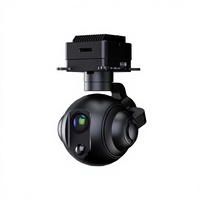 Caméra à double capteur K11 avec suivi IA et contrôle du zoom, compatible drone d'inspection industrielle à charge utile de 3 kg, haute précision 21Y