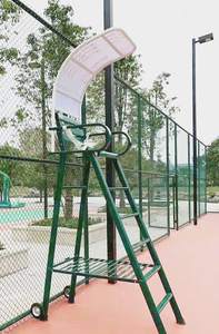 LDK equipamiento deportivo Equipamiento exterior Silla de arbitraje para pista de tenis Silla de aluminio portátil para árbitro - Product Image 3