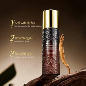 Quality Choice Square Luxury Refillable Skincare Cosmetic Glass <b>Bottle</b> With Pump - Product Image 4