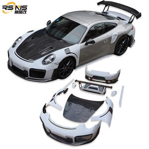 MRD Carbon-Bodykit fü<span class=keywords><strong>r</strong></span> Porsche 911 991 992 Facelift auf GT2 RS Komplett-Bodykit Motorhaube Kotflügel Frontstoßstange Heckstoßstange Spoiler - Product Image 1