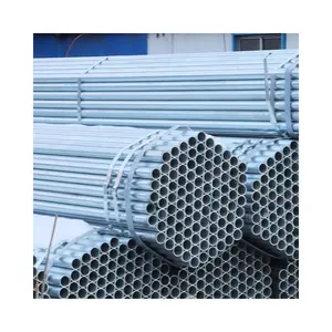 Pipa dan tabung baja galvanis gi 6 meter celup panas berkualitas tinggi untuk dijual pipa besi tabung baja