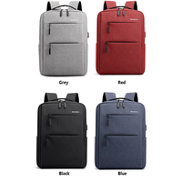 Sac à dos pour ordinateur portable, nouveau design, tendance, imperméable, sac à dos d'affaires personnalisé avec charge USB