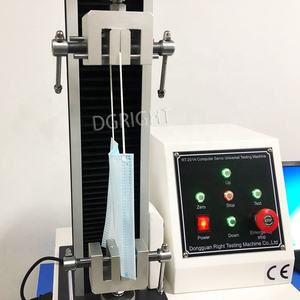 Computergesteuerter Einsäulen-Servozugprüfstand für Maskenband-Statisch-Zugprüfungen und Elektronische Materialtests - Product Image 2