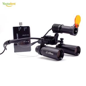 6X Tandheelkundige Loepen Met 5W Licht 400-600mm Binoculaire Tandheelkundige Chirurgische Loepen Hoge Kwaliteit Tandheelkundige Kliniek Gereedschap en Tandartsapparatuur - Product Image 6