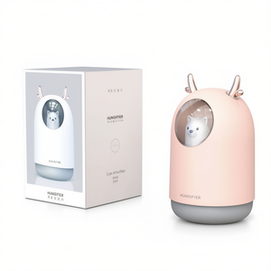 HUMIDIFIER Portable <b>Mini</b> Mist Maker With Cute Animal Design For <b>Desk</b> Use - Product Image 2